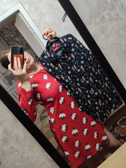 Сукня сорочка светр зіпка з оленями фемелі лук  новорічний