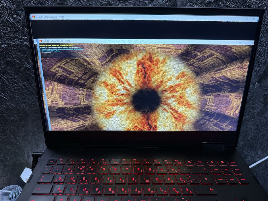 HP OMEN i7-10gen|RTX3060|RAM16|144Hz|512GB ПОД РЕМОНТ