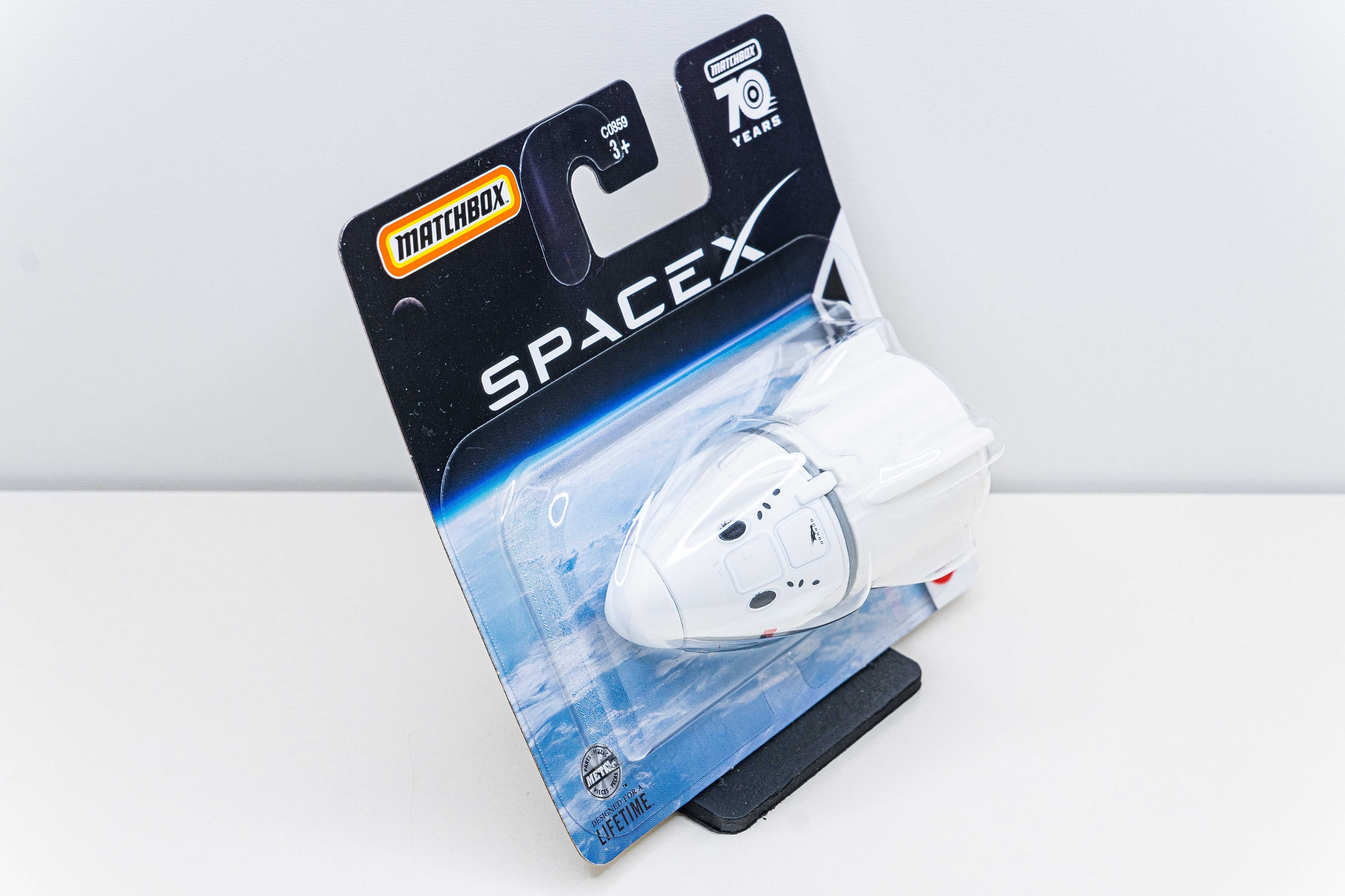 Model Matchbox SpaceX Dragon - Elon Musk Dragon V2 Endeavour - NOWY