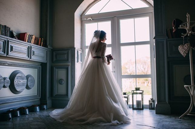 Продам красивое, нежное свадебное платье