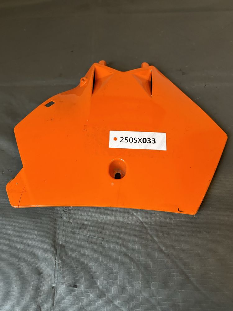 Plastron pole numerowe KTM EXC250 SX125 cross enduro plastik