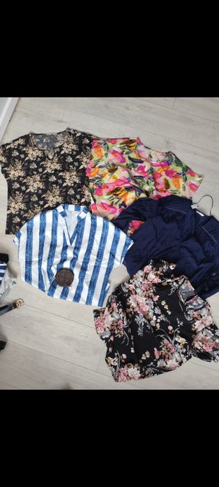 Paka ciuchów damskich S/M sweter koszula Tommy i inne całość