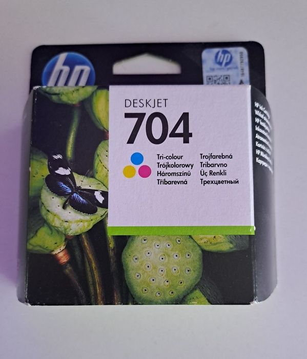 Tusz trójkolorowy HP Deskjet 704 Oryginał
Oryginalne za