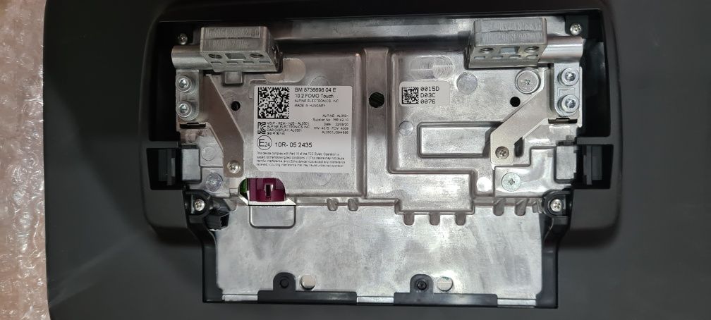 Bmw display traseiro Fomo touch MGU RSE gps Evo