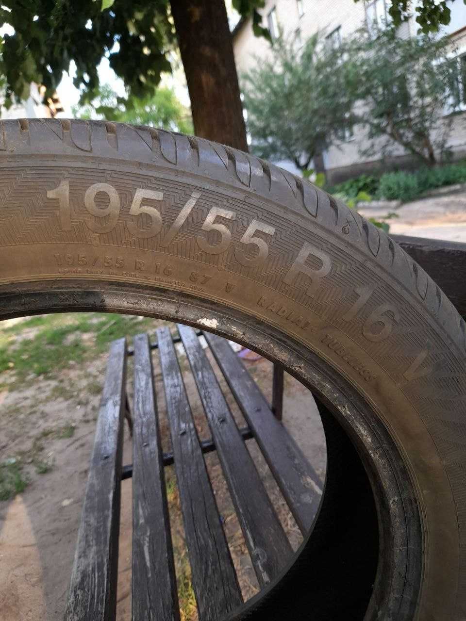 шини Gislaved ultra speed 2 195/55 R16 майже нові