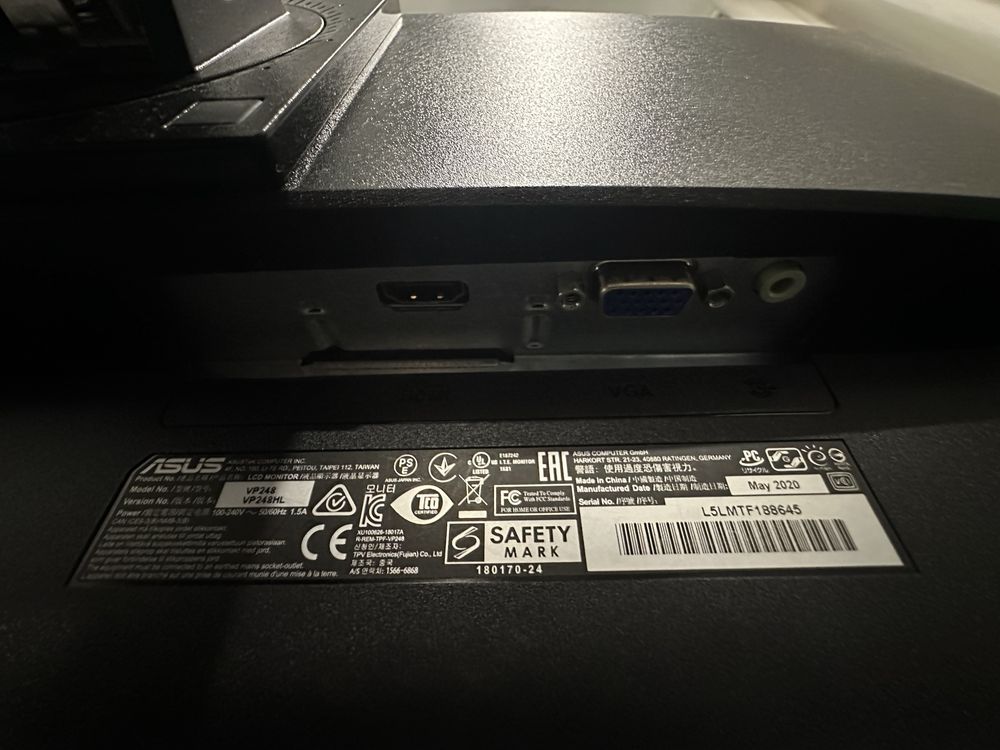 Monitor ASUS VP248 27”