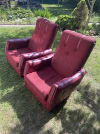 Fotele prl vintage