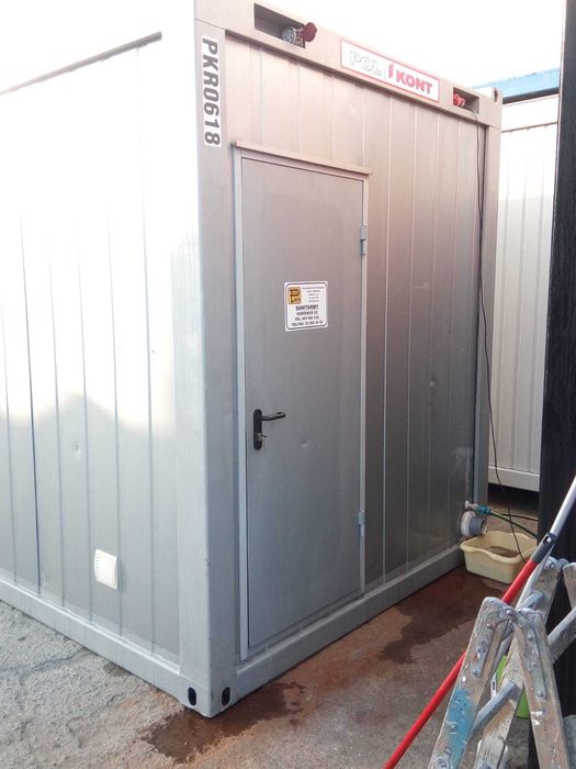 Kontener sanitarny z zbiornikiem na fekalia PK