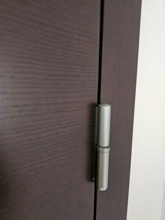 Drzwi mahoniowe + ościeżnice + klamki