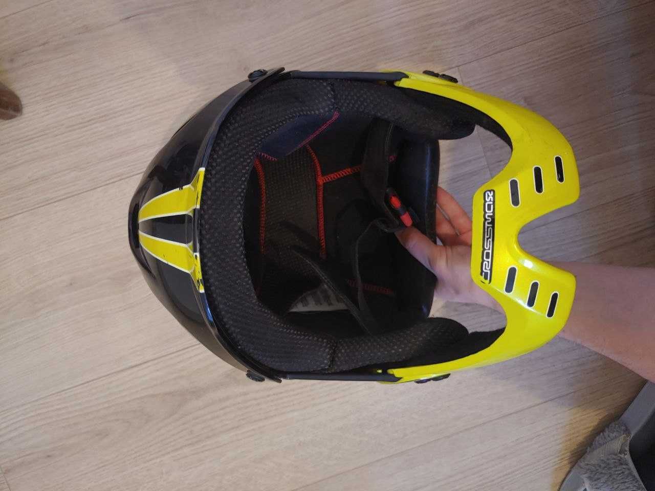 Kask rowerowy Salomon crossmax full face downhill