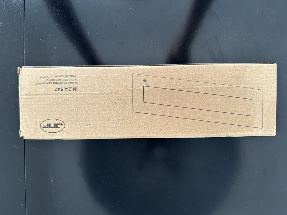 Frente correio com mola JNF escovado