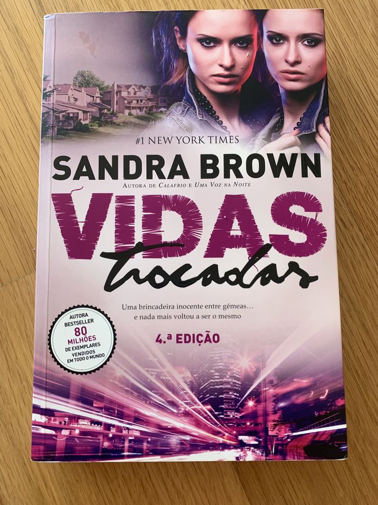 Livro “Vidas Trocadas” de Sandra Brown