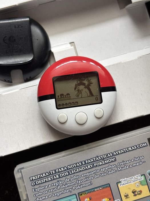 Pokemon Soul Silver com Pokewalker
