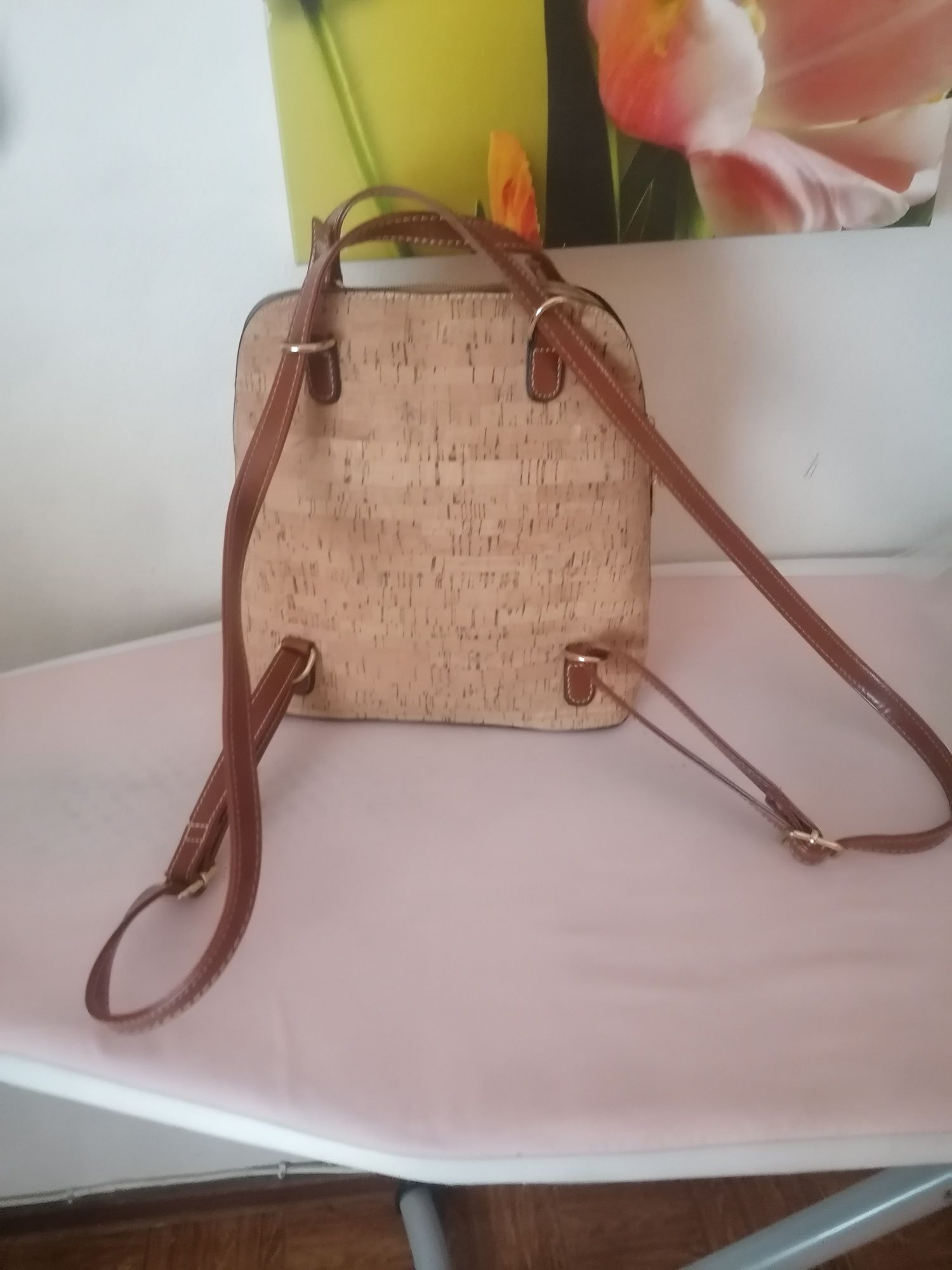 Mochila de cortiça nova