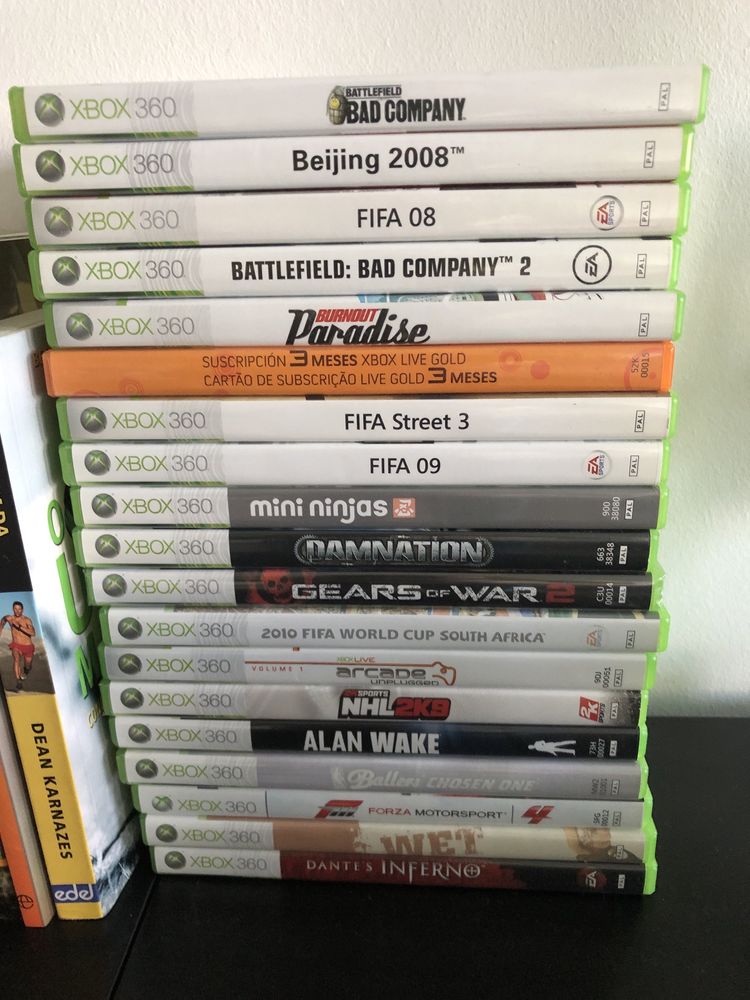 Pacote jogos Xbox 360