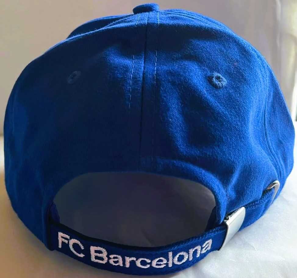FC Barcelona !! Czapka z daszkiem ( bejsbolówka ) Niebieska