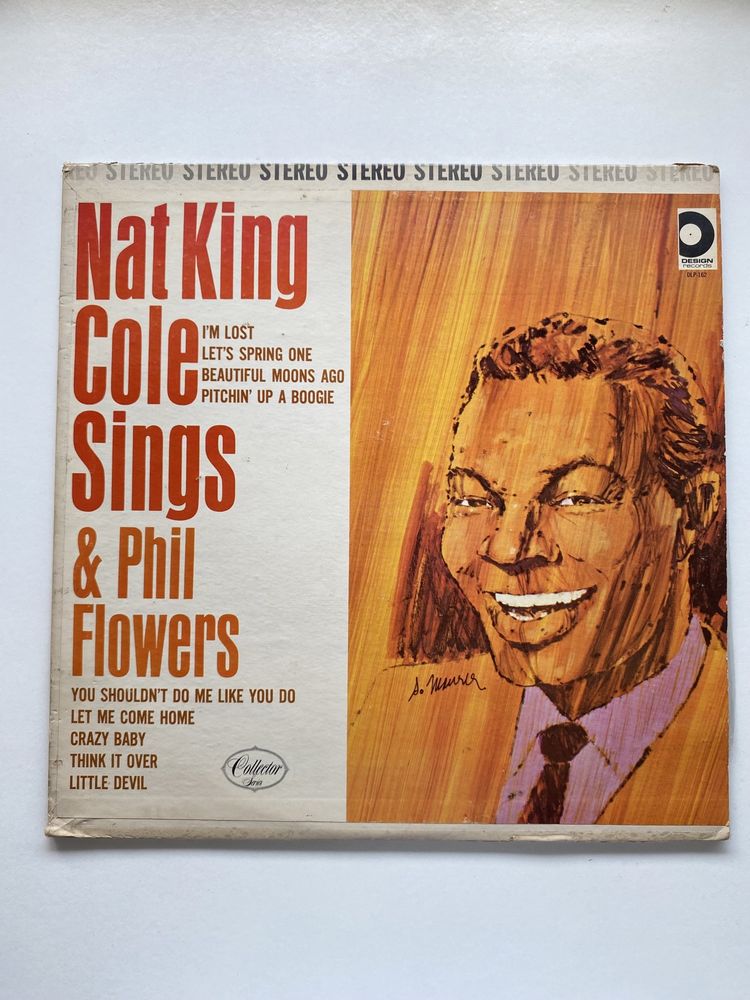 Disco de vinil Nat King Cole e Phil Flowers