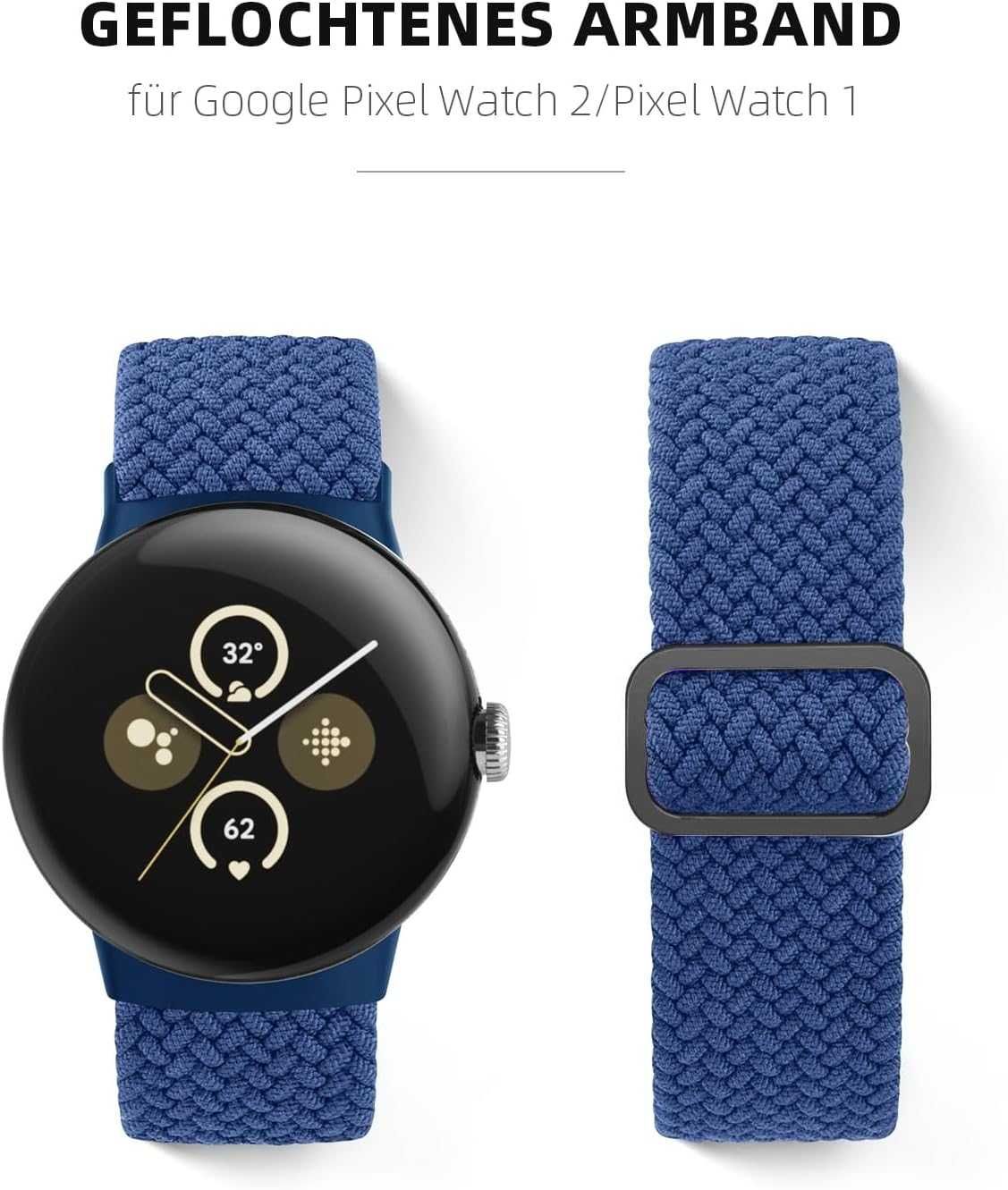 SimpleThings Pleciony pasek do Google Pixel Watch 2 / 1 / 3 (41 mm)