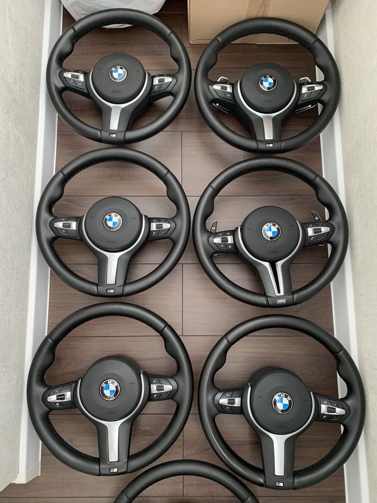 M руль на BMW F10 F15 F20 F25 F30 F32 F36 F48 F80 F82 ОРИГИНАЛ