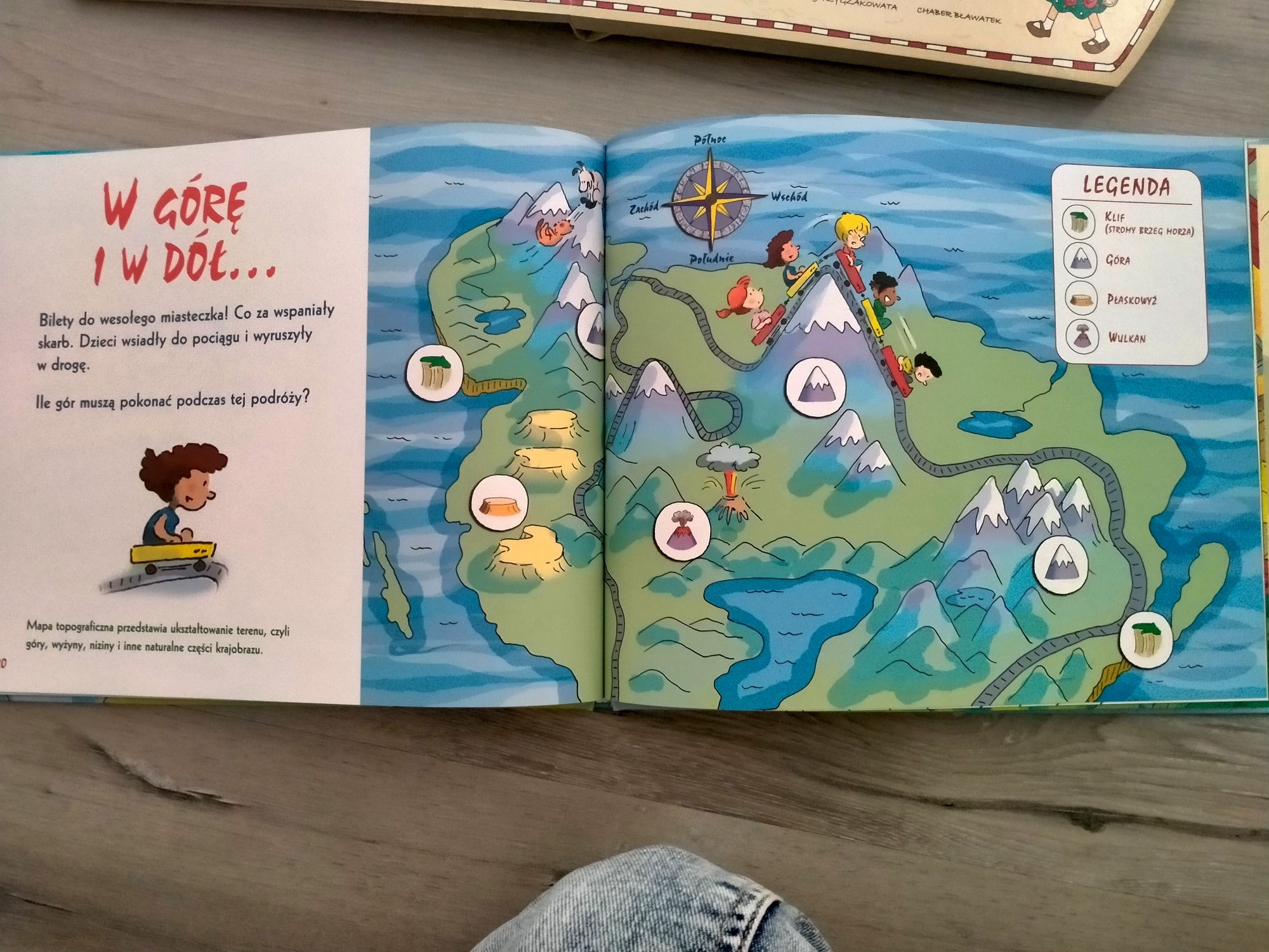 Seria książek dla dzieci o tematyce geograficznej