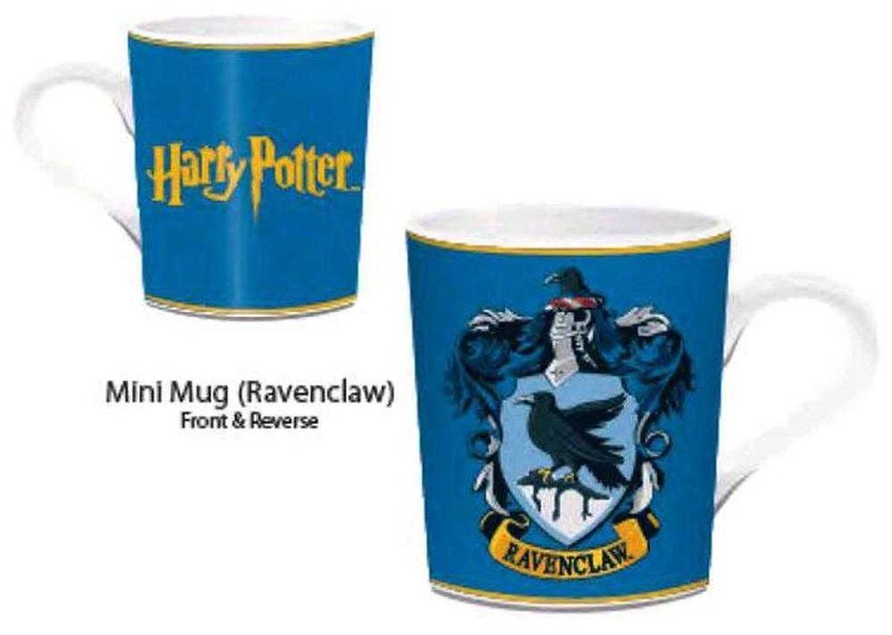 Pequena chávena café Harry Potter Ravenclaw.