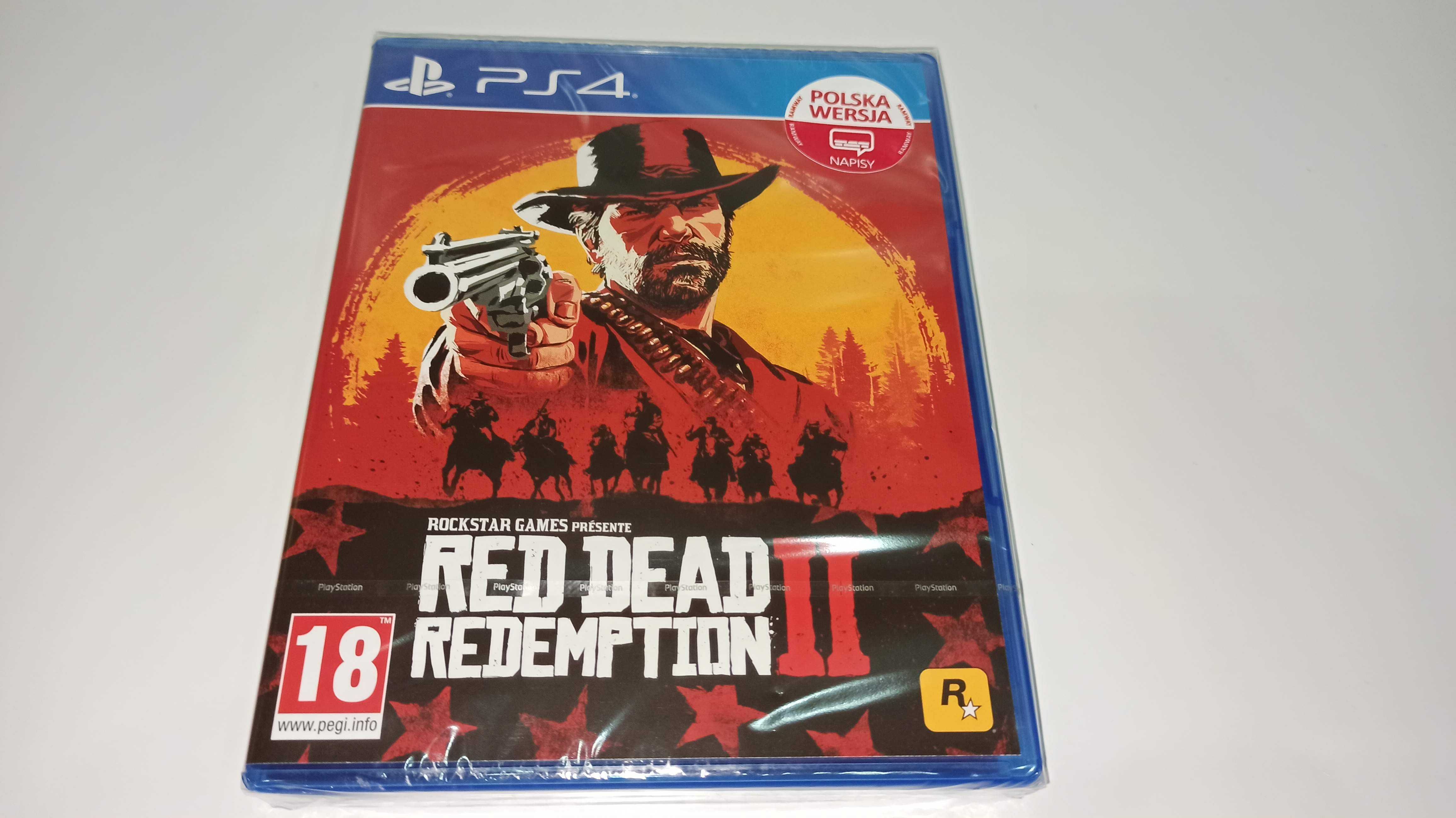 ps4 RED DEAD REDEMPTION II NOWA! po polsku western akcja