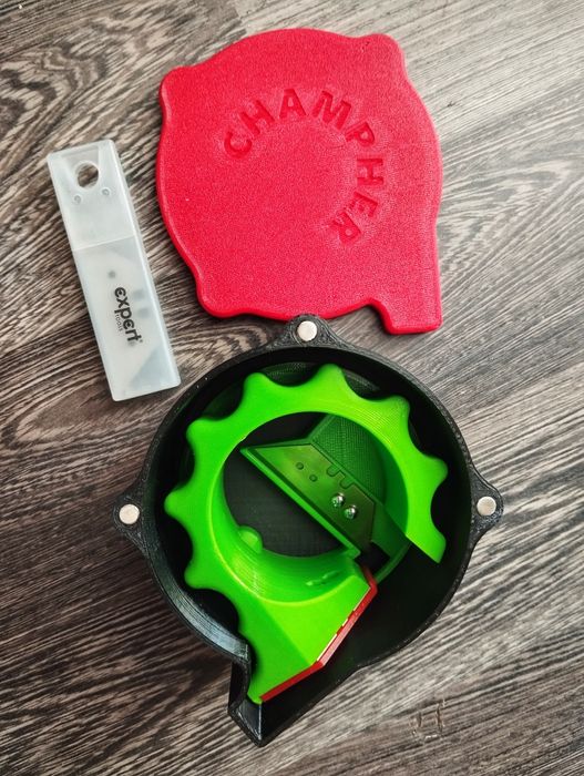 Фаскознімач / фаскосниматель для подрозетников 68-73 мм c кейсом