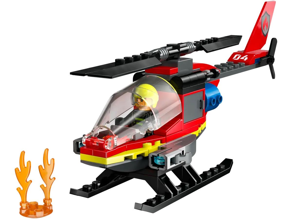 LEGO City 60411 Strażacki helikopter ratunkowy