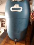 Barrica plástico cinzenta 65l