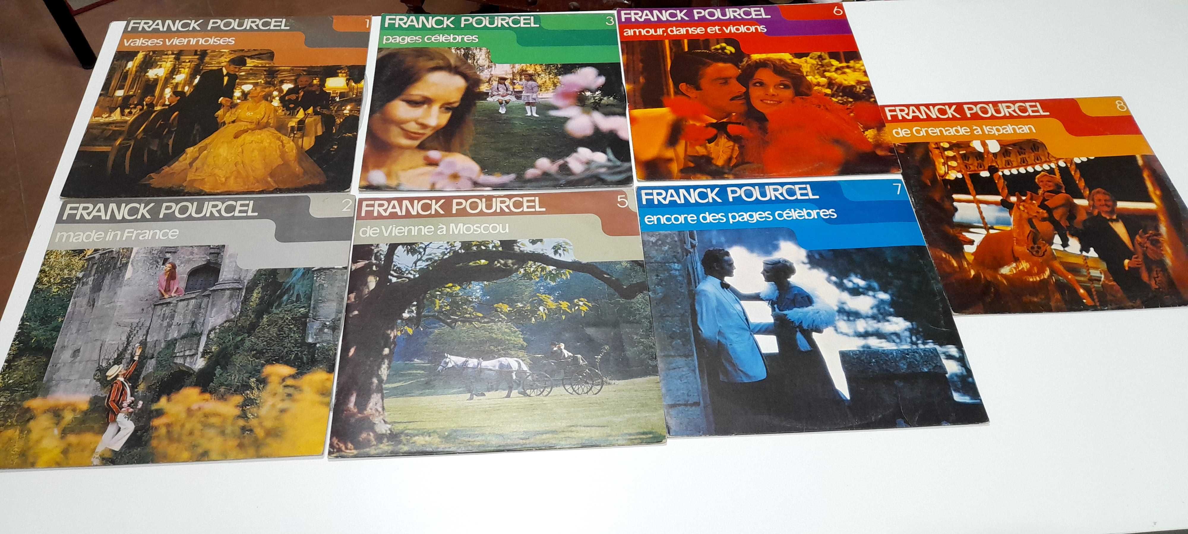 Discos de vinil Julio Iglesias Franck Pourcel etc