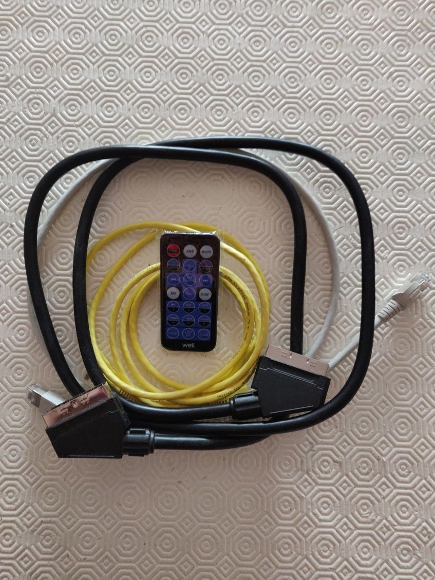Antenas, cabos, modem