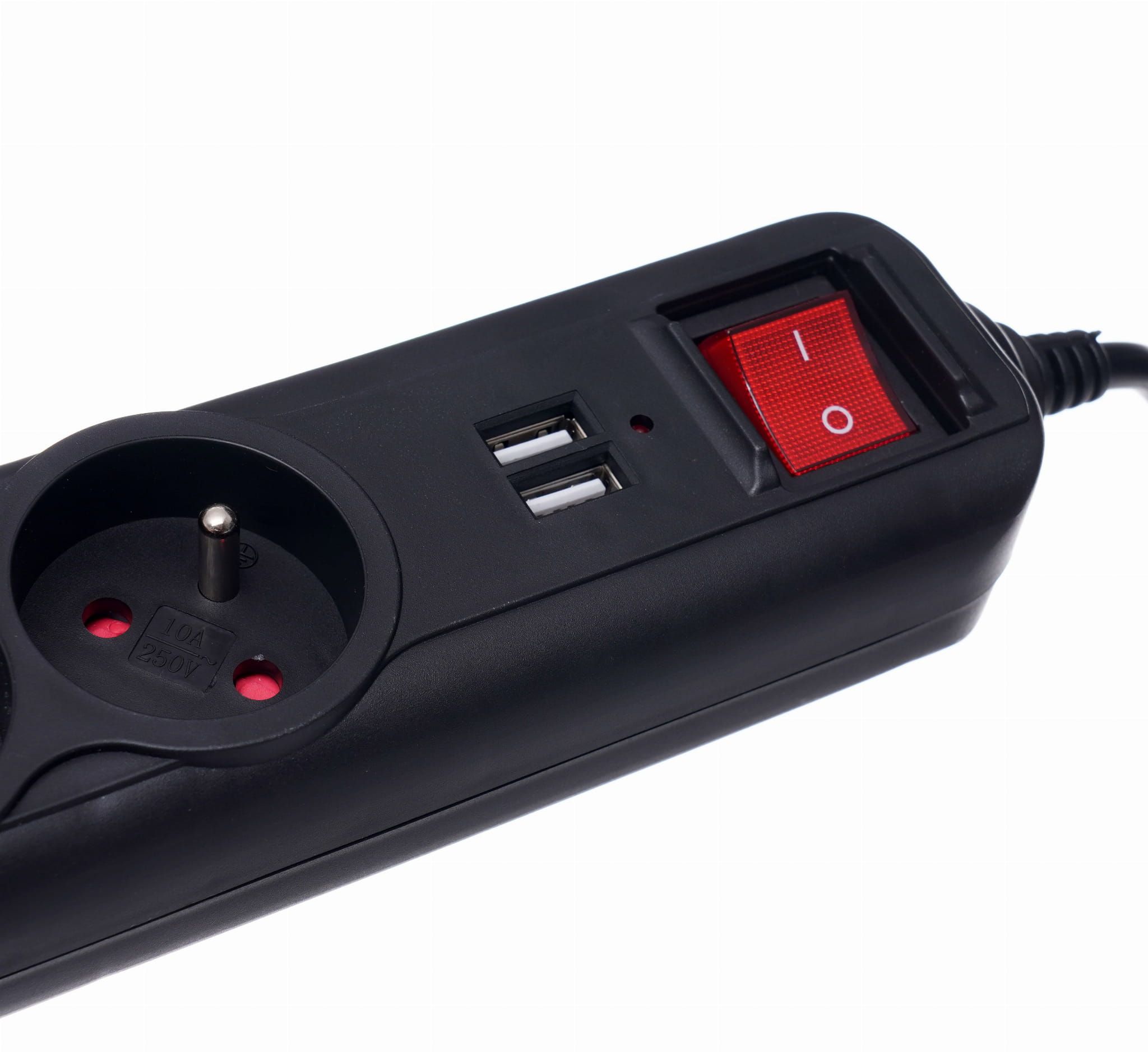 Przedłużacz z gniazdkami usb 1,5m KD4031
