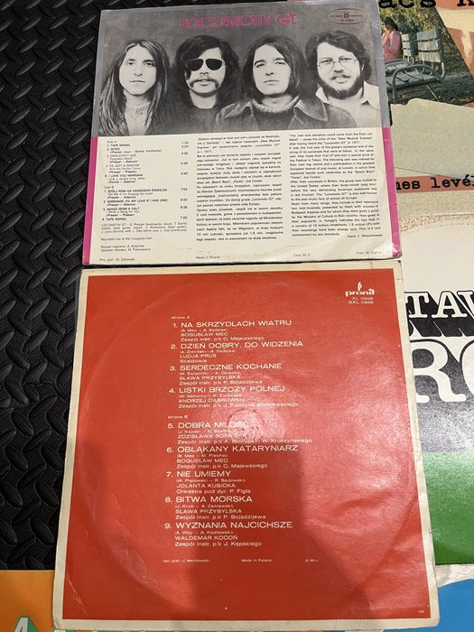 Zestaw 11-tu płyt winylowych. Muzyka rozrywkowa i rockowa