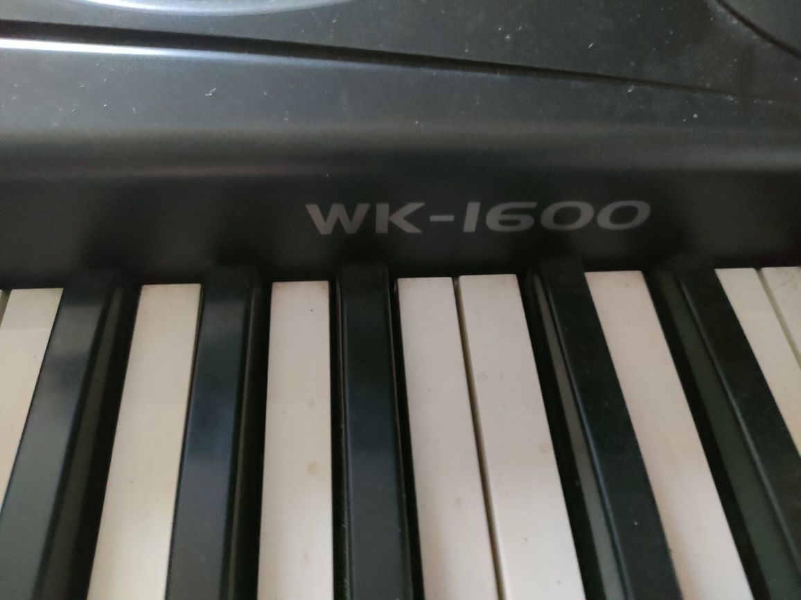 Casio WK-1600 sentyzator, keyboard, organy