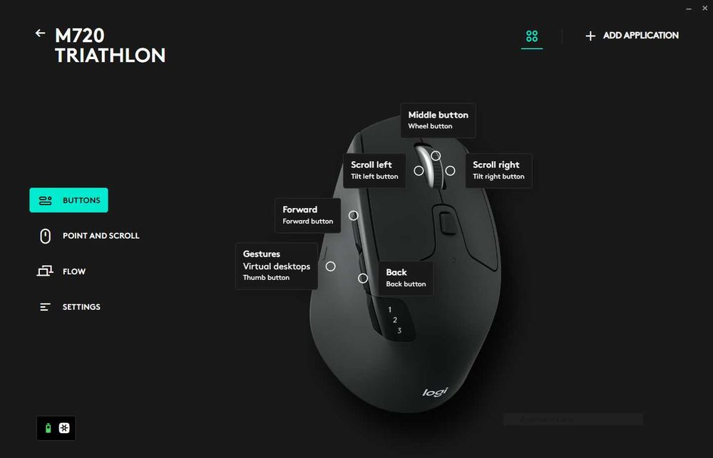 Миша Logitech M720 Triathlon