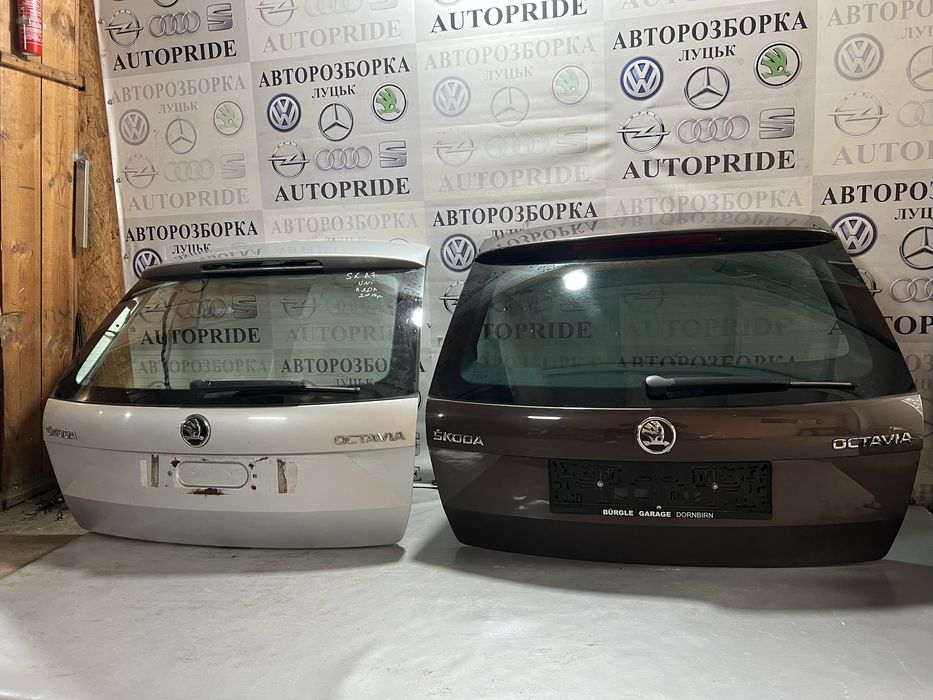 Кришка багажника ляда стоп скло шкода октавиа Октавія а7 octavia a7
