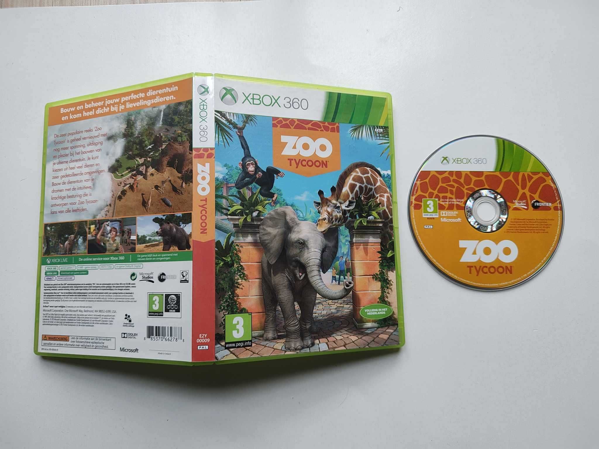 Gra Xbox 360 Zoo tycoon PL