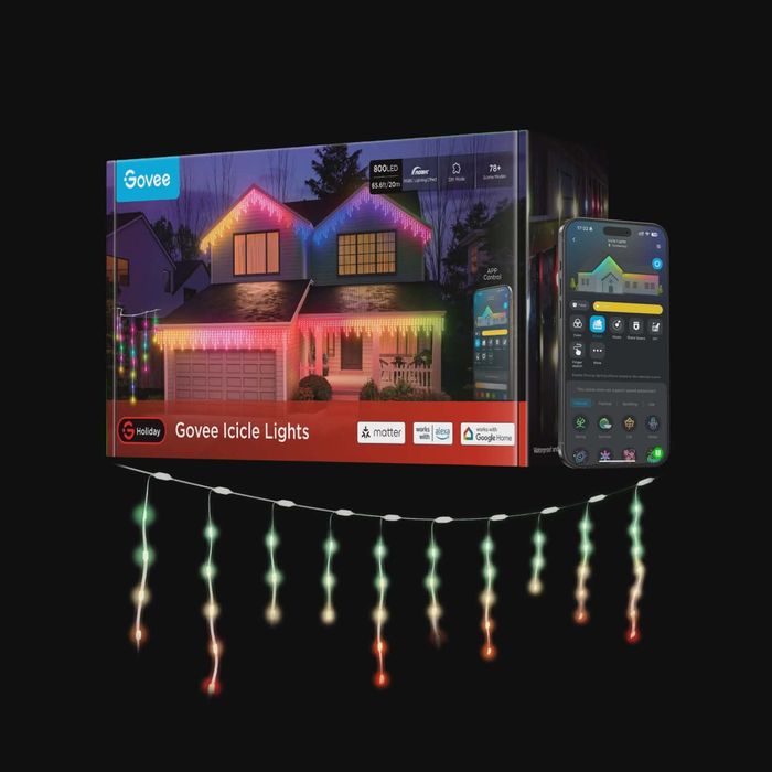 govee icicle lights H70D1/ 10m