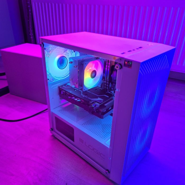 Komputer RX6600XT/RTX3060Ti/R5 5500/16GB ram/Gamingowy/Okazja/RGB/w10