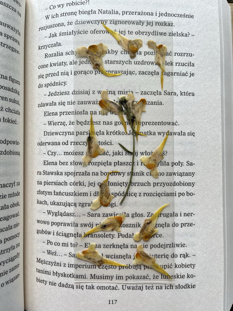 Zakładka do książki handmade