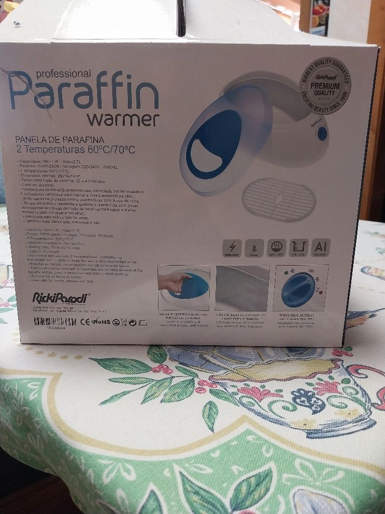 Panela de parafina
