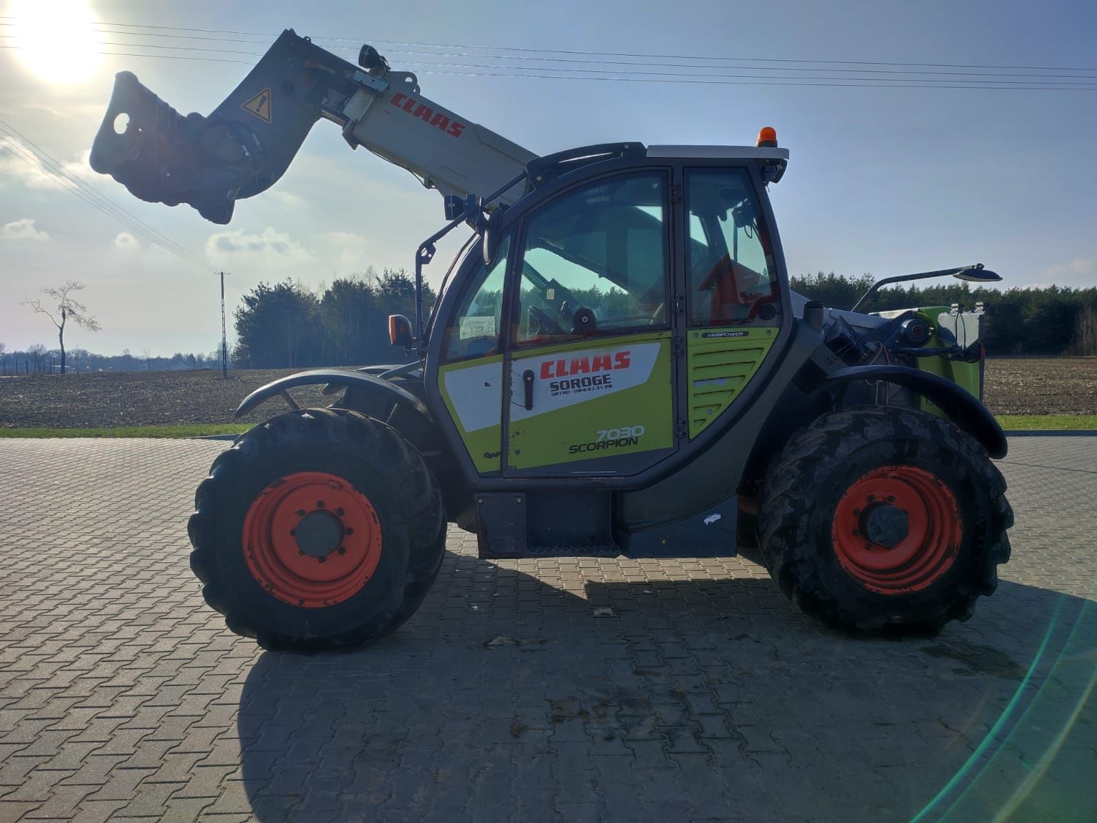 Ładowarka teleskopowa Claas Scorpion 7030 ,2012 rok