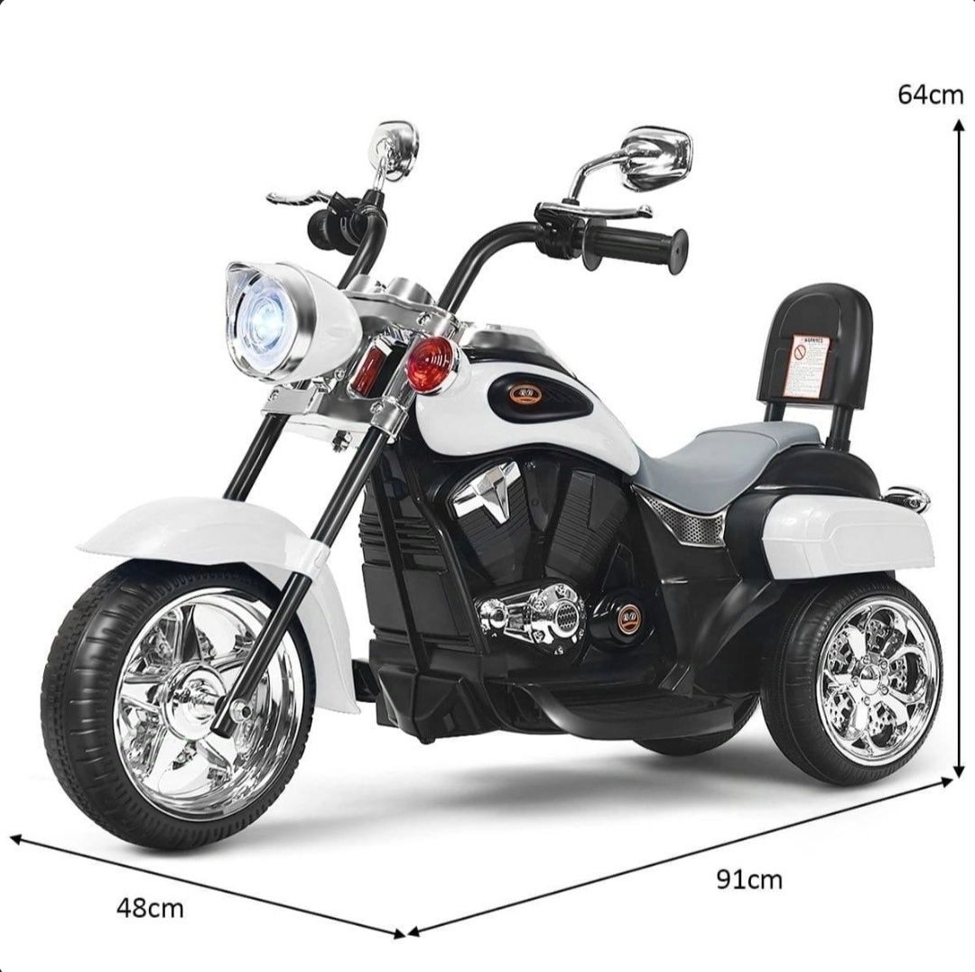 Nowy motocykl elektryczny dla dzieci 3km/h