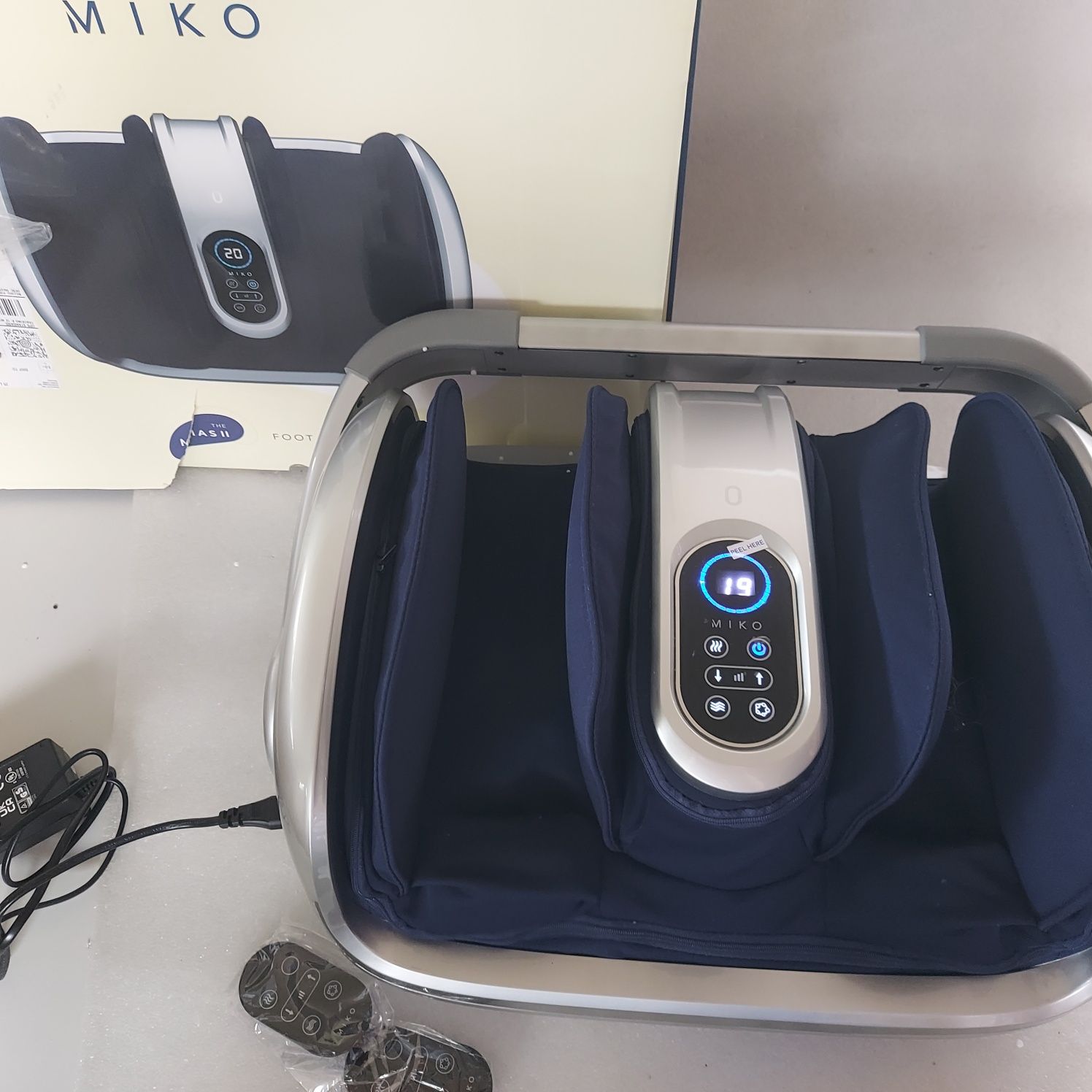 Miko Shiatsu masażer stóp z masażem głębokich tkanek poprawia krążenie