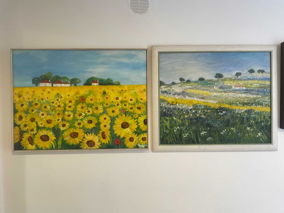 Pinturas a Óleo 81 x 61 / 77 x 65 - " Monte Alandroal"