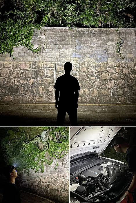 Фонарик налобний дуже яскравий