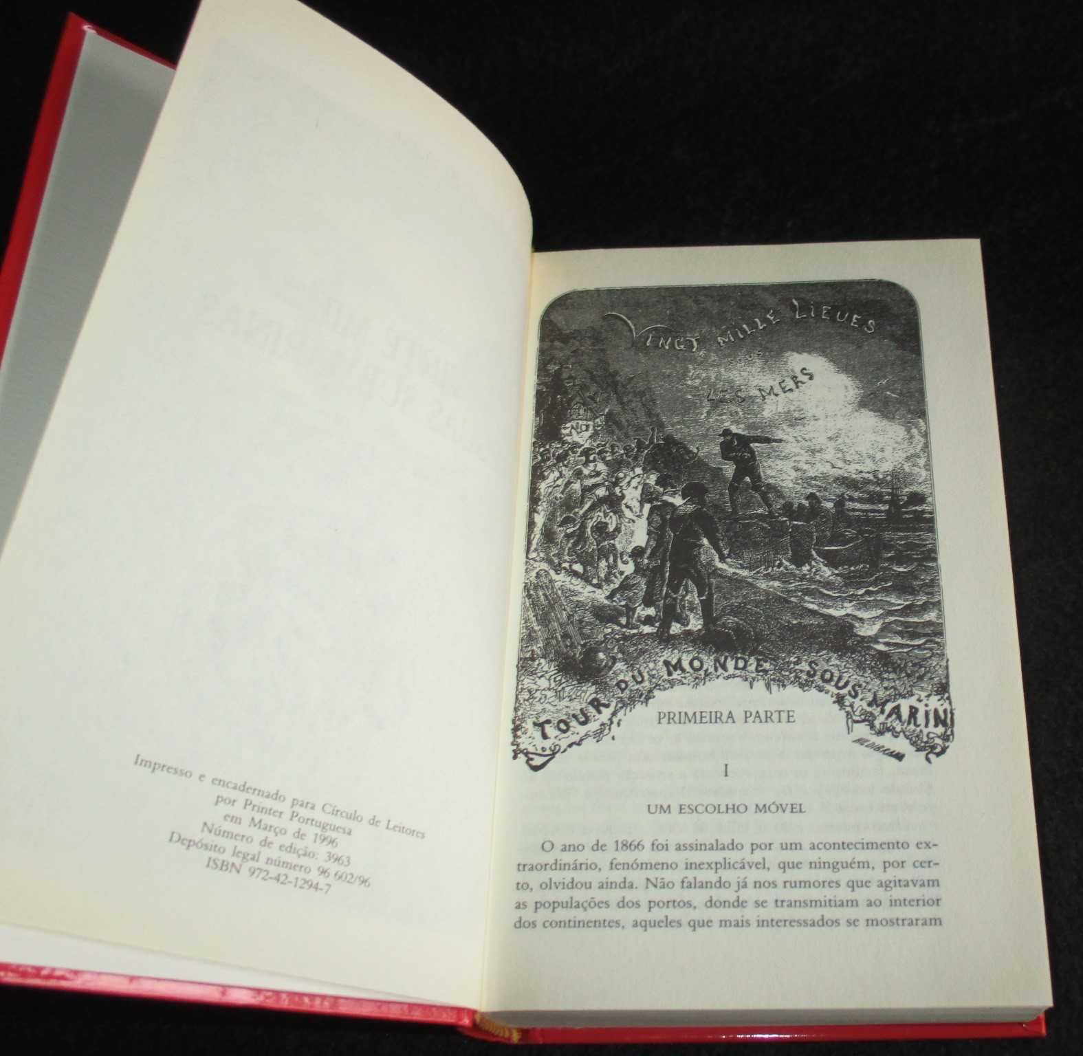 Livro Júlio Verne Viagens Extraordinárias Avulso
