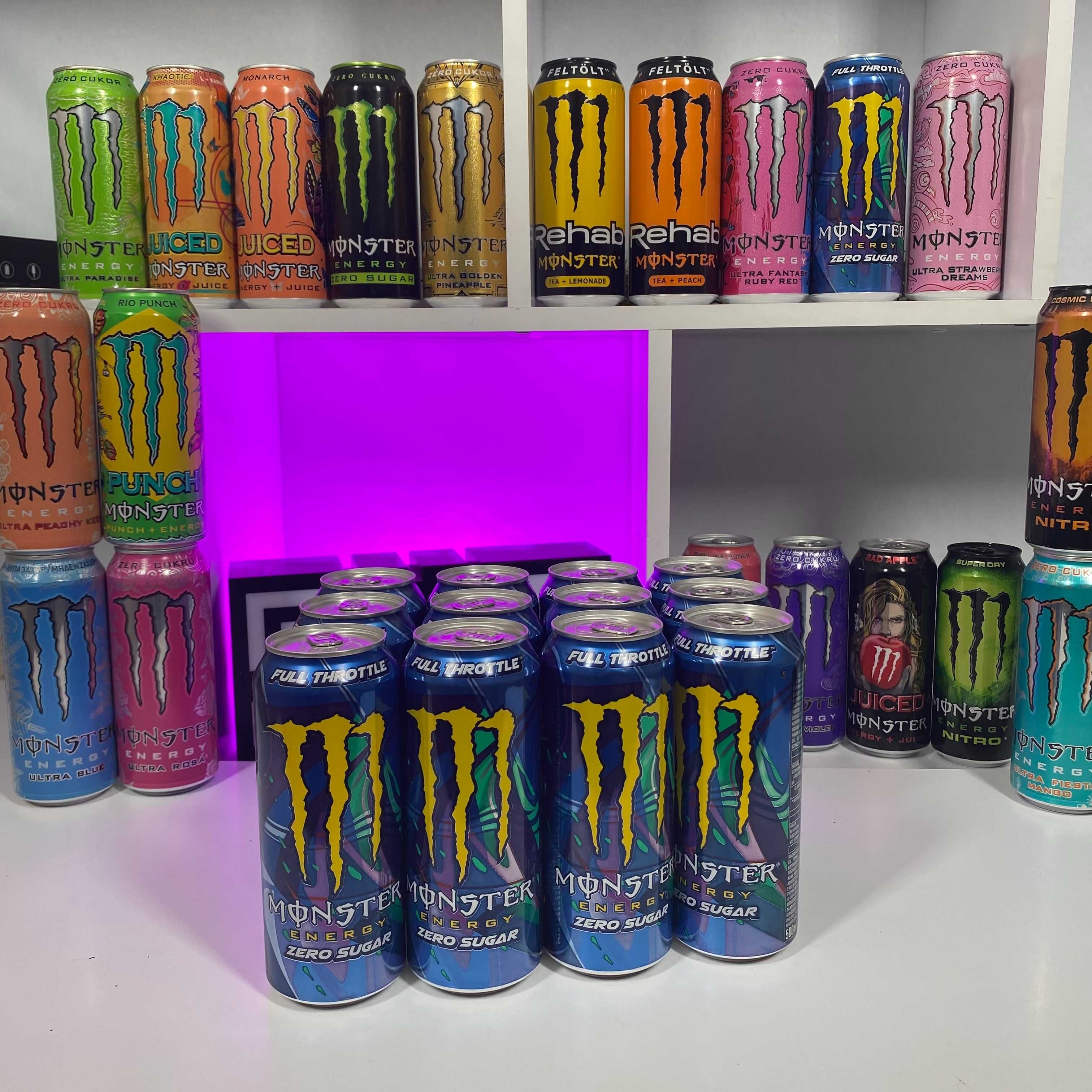 Напій енергетичний Monster Energy ексклюзив Гуртомх12 Енергетик Монстр