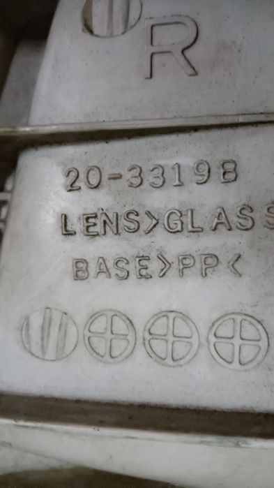 Ótica Toyota Corolla farol 1989 óptica