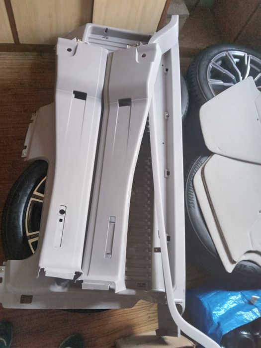 Komplet plastików do kampera z nową podsufitką